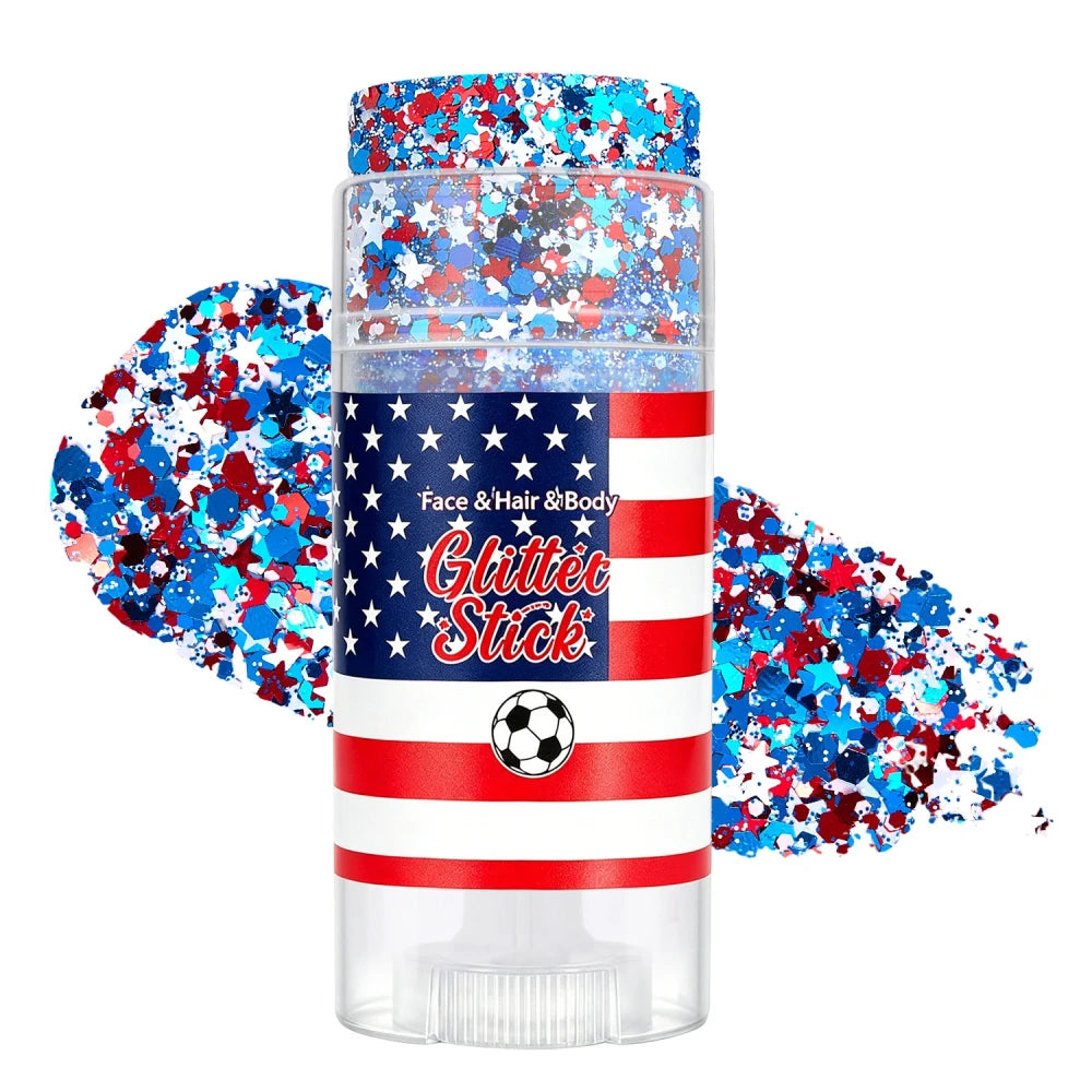 Patriotic Body Glitter Sticks