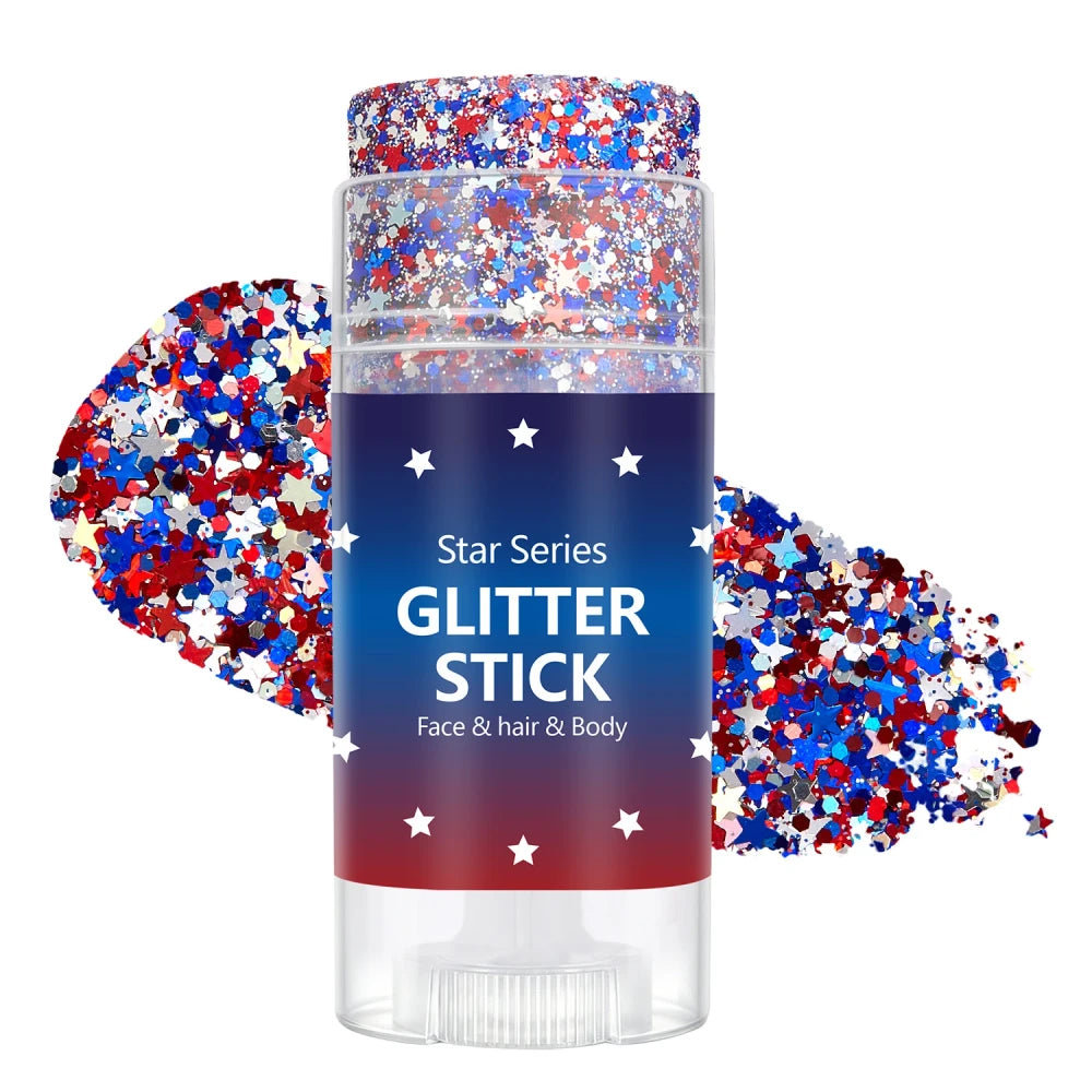 Patriotic Body Glitter Sticks