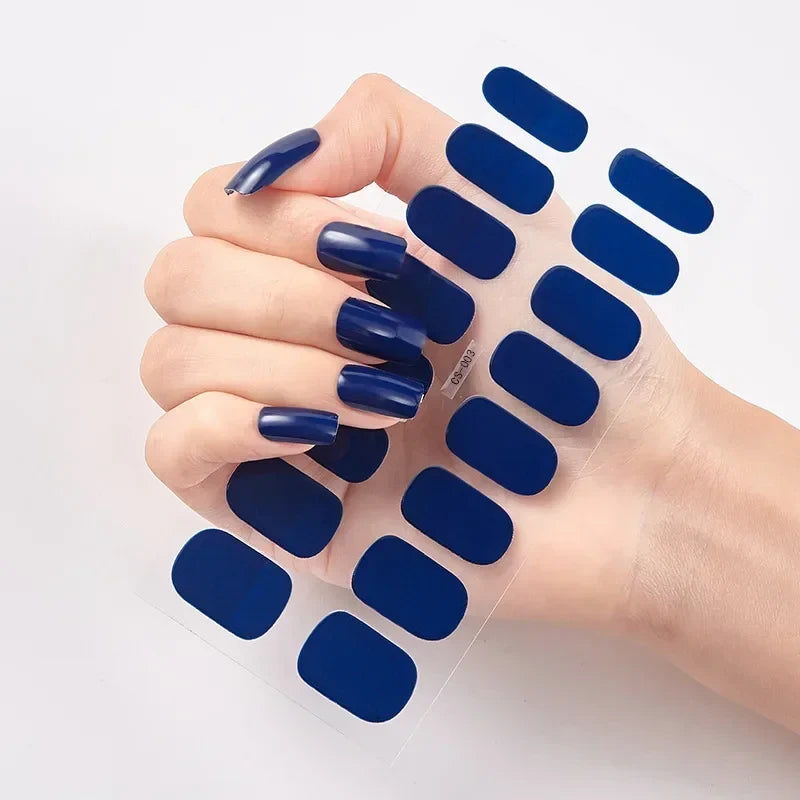 Gel Nail Wraps for UV Light