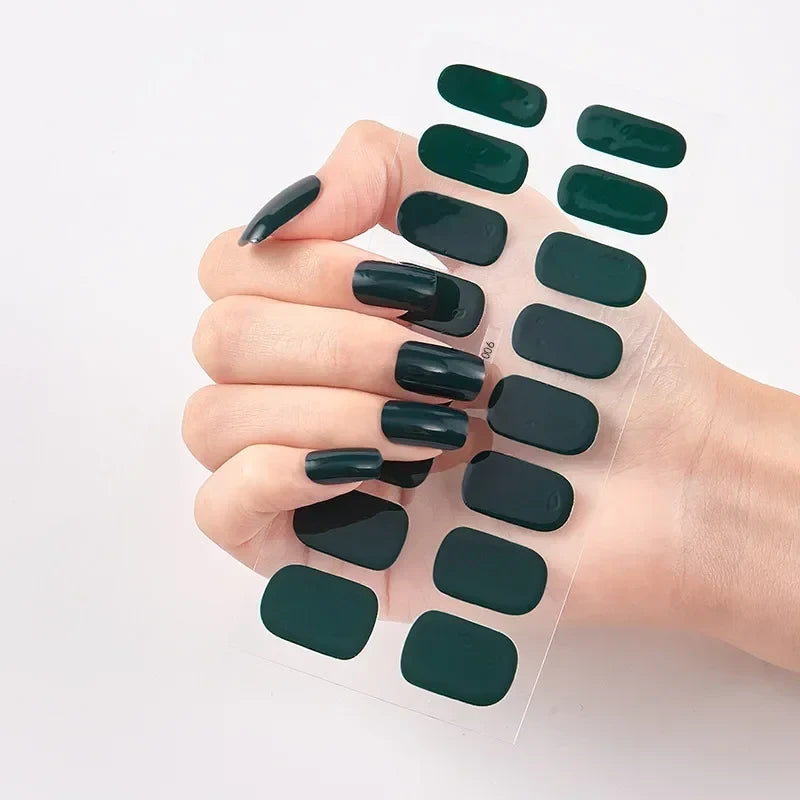 Gel Nail Wraps for UV Light