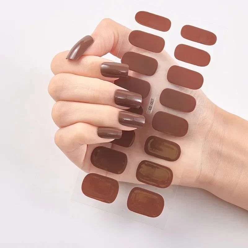 Gel Nail Wraps for UV Light