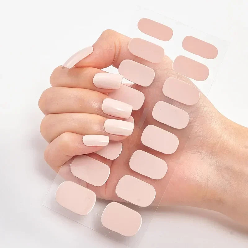 Gel Nail Wraps for UV Light