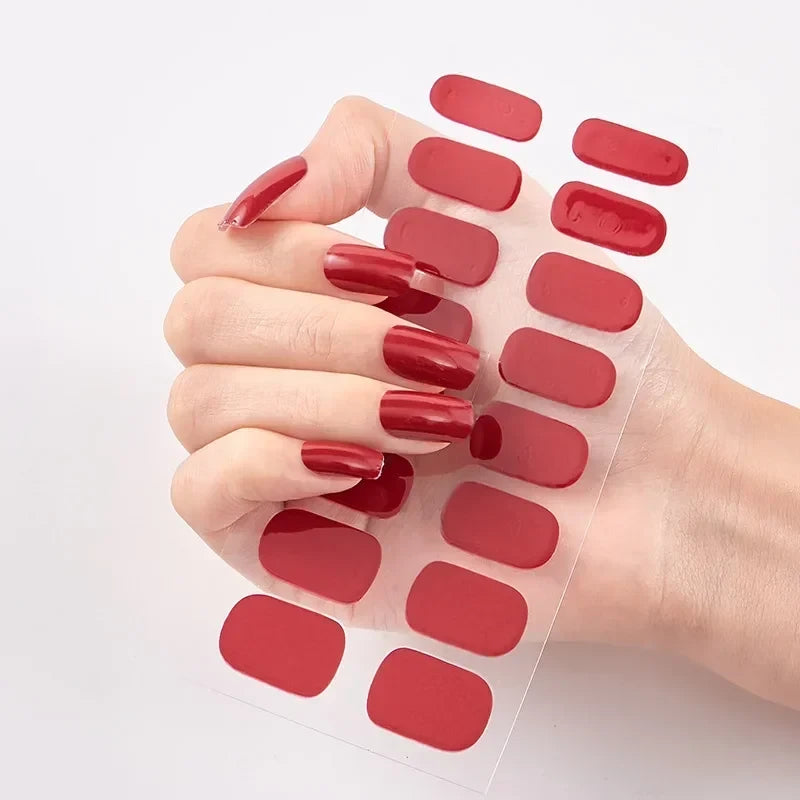 Gel Nail Wraps for UV Light
