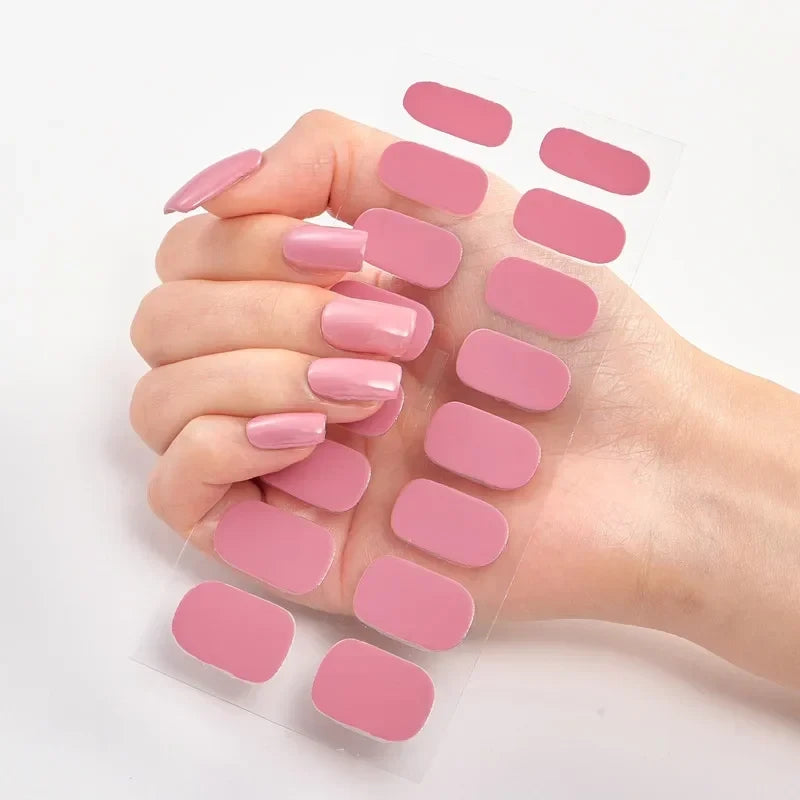 Gel Nail Wraps for UV Light