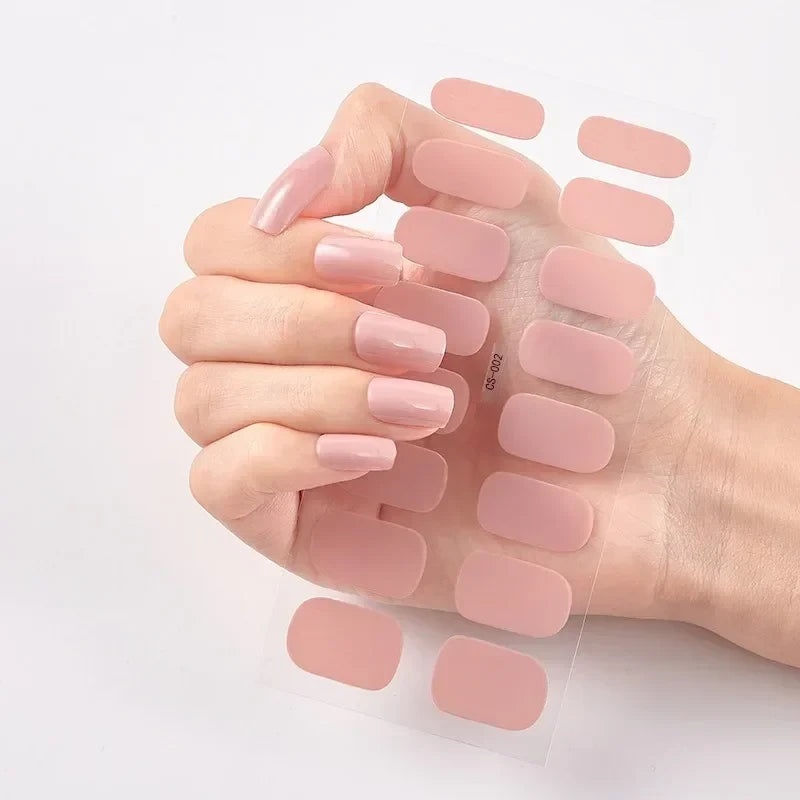 Gel Nail Wraps for UV Light
