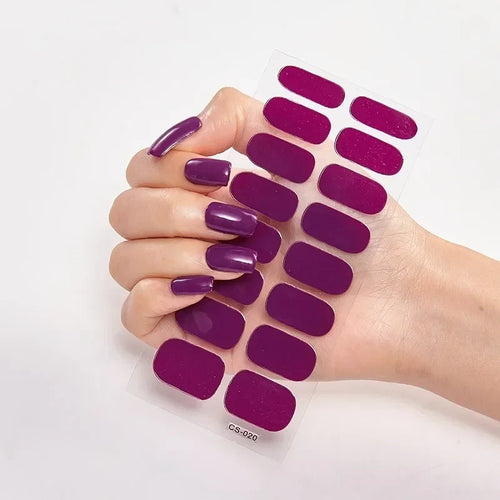 Gel Nail Wraps for UV Light